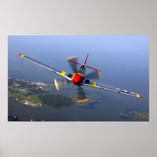 P-51 Mustang Poster (Voorkant)