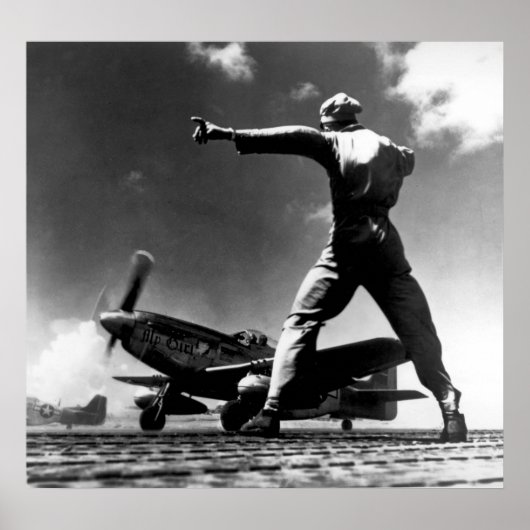 P-51 Mustang Poster (Voorkant)