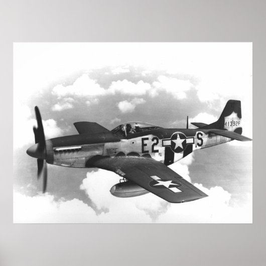 P-51 Mustang Poster (Voorkant)