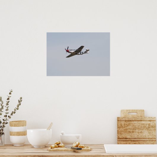 P-51 Mustang Poster (Keuken)