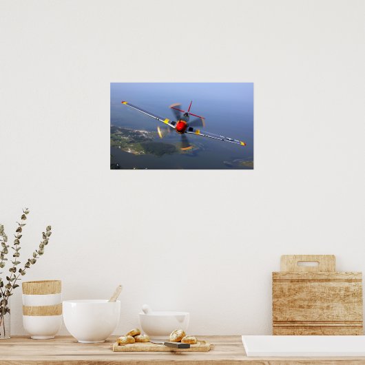 P-51 Mustang Poster (Keuken)