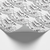 P-51 MUSTANG rc modelpiloot Cadeaupapier (Hoek)