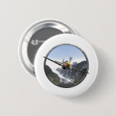 P-51 Mustang Ronde Button 5,7 Cm (Voorkant /achterkant)