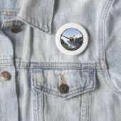 P-51 Mustang Ronde Button 5,7 Cm (In situ)