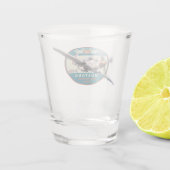 "P-51 Mustang" Shot Glas (Achterkant)