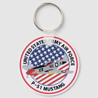 P-51 MUSTANG SLEUTELHANGER