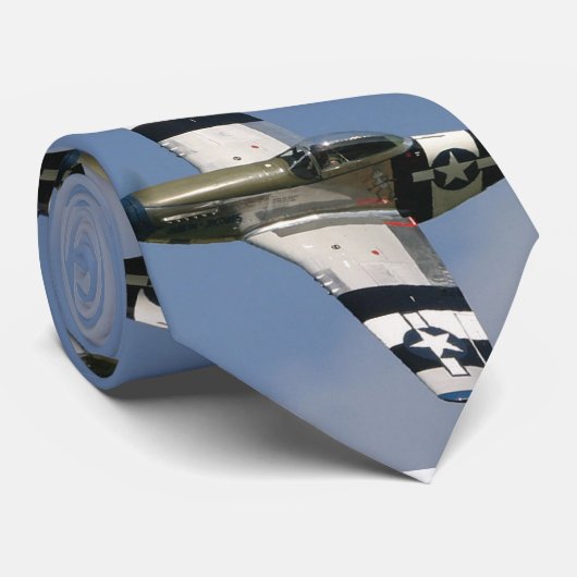 P-51 MUSTANG STROPDAS (Opgerold)