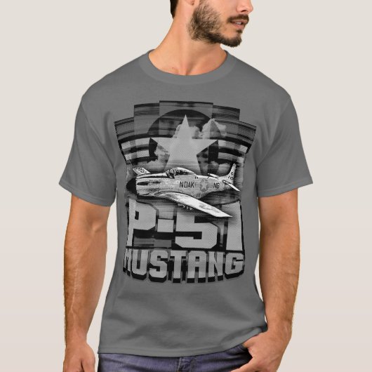 P-51 Mustang T-shirt (Voorkant)