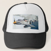 P-51 MUSTANG TRUCKER PET (Voorkant)