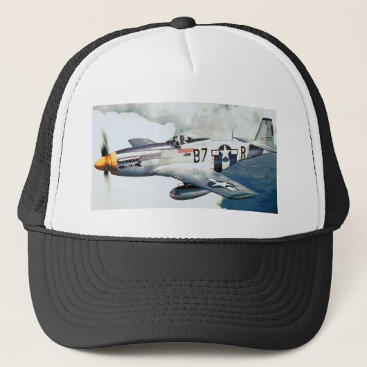 P-51 MUSTANG TRUCKER PET (Voorkant)