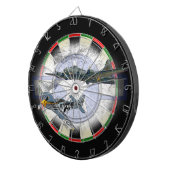 P-51 Mustang-vliegescorte Dartbord (Voorkant Rechts)