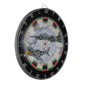 P-51 Mustang-vliegescorte Dartbord (Voorkant Links)