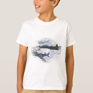 P-51 Mustang-vliegescorte T-shirt