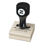 P-51 Mustang Vliegtuig Cool Piloot Pret Aviatie Rubberstempel (Stempel)