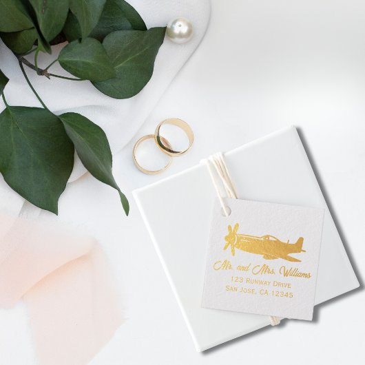 P-51 Mustang Vliegtuig Cool Pilot Luchtvaart Verja Bedankjes Labels