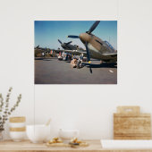 P-51 mustangen poster (Keuken)
