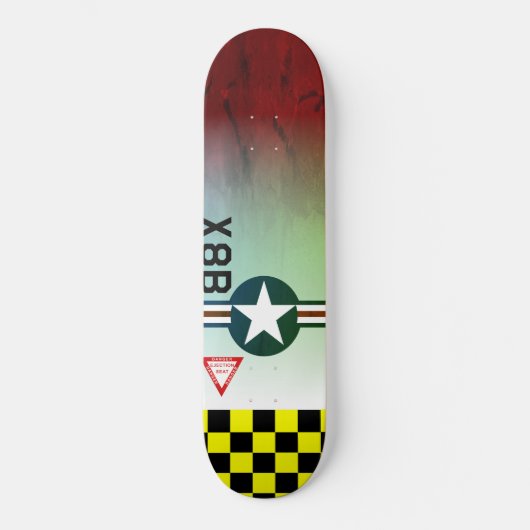 P-51 raad van bestuur persoonlijk skateboard (Voorkant)