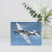 P-51 "Shark of Zambales" Briefkaart (Staand voorkant)