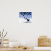 P-51 versus BF109 POSTER (Keuken)