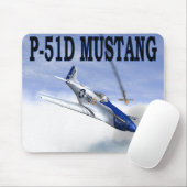 P-51 vs BF109 MOUSEPAD Muismat (Met muis)