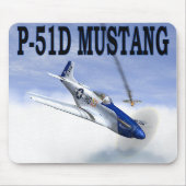 P-51 vs BF109 MOUSEPAD Muismat (Voorkant)