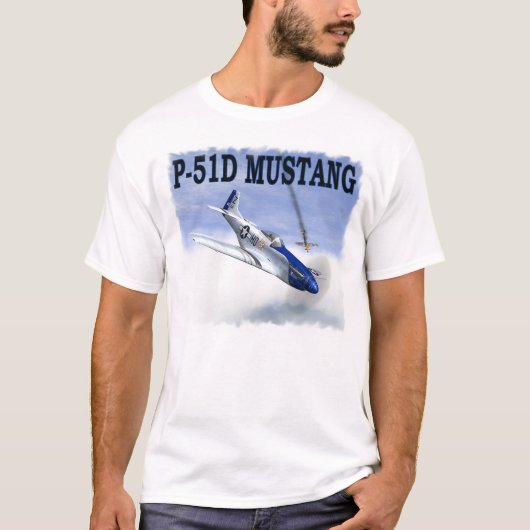 P-51 VS BF109 T-SHIRT (Voorkant)