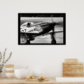 P-51D Mustang - Hell-er Bust Poster (Keuken)