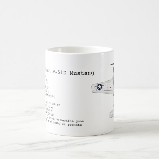 P-51D Mustang-Mok Koffiemok (Center)