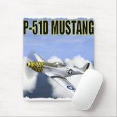 P-51D MUSTANG-MUISMAT MUISMAT (Met muis)