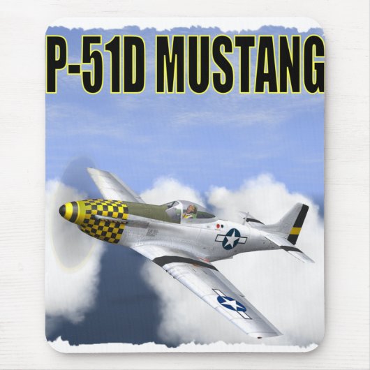 P-51D MUSTANG-MUISMAT MUISMAT (Voorkant)