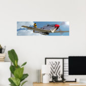 P-51D Mustang Poster (Thuiskantoor)