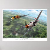 P-51D Mustang Poster (Voorkant)