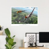 P-51D Mustang Poster (Thuiskantoor)