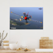 P-51D MUSTANG POSTER (Keuken)