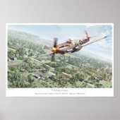P-51D Mustang Poster (Voorkant)