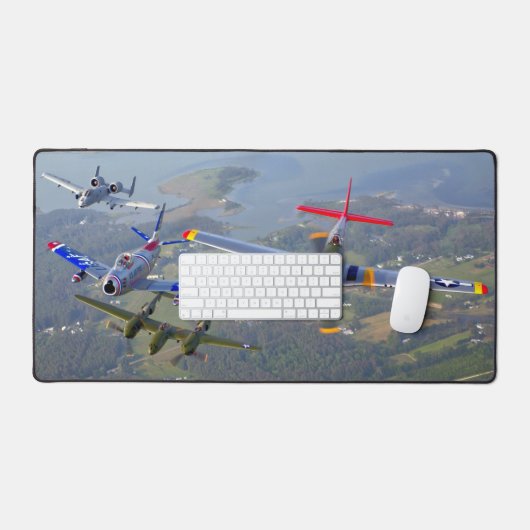 P-51D MUSTANG WARBIRD FORMATION BUREAUMAT (Keyboard & Muis)
