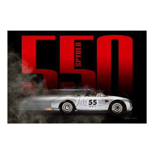 P 550 Spyder Perfect Poster (Voorkant)