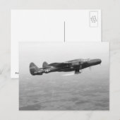P-61 zwarte weduwe briefkaart (Voorkant / Achterkant)