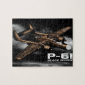 P-61 zwarte weduwe legpuzzel (Horizontaal)