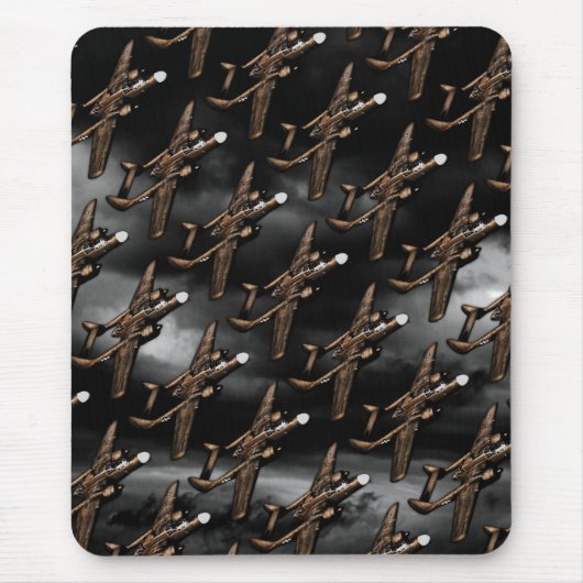 P-61 zwarte weduwe muismat (Voorkant)