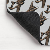 P-61 zwarte weduwe muismat (Hoek)