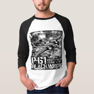 P-61 zwarte weduwe t-shirt