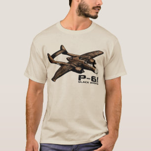 P-61 zwarte weduwe t-shirt