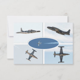P-80 Shooting Star 5 Plane Set Kaart
