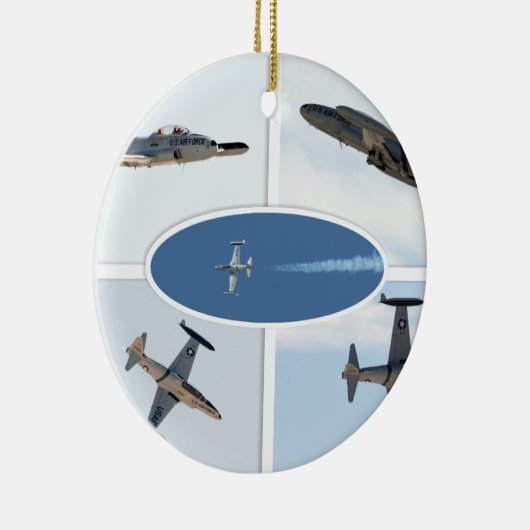 P-80 Shooting Star 5 Plane Set Keramisch Ornament (Rechts)