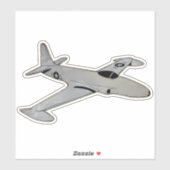 P-80 Shooting Star, Fighter Jet Vliegtuig Sticker (Vel)