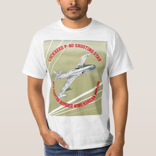 P 80 Shooting Star T-Shirt (Voorkant)