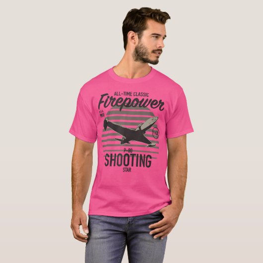 P-80 Shooting Star T-shirt (Voorkant volledig)