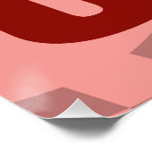 P 917/20 Pink Pig Top Tribute Perfect Poster (Hoek)