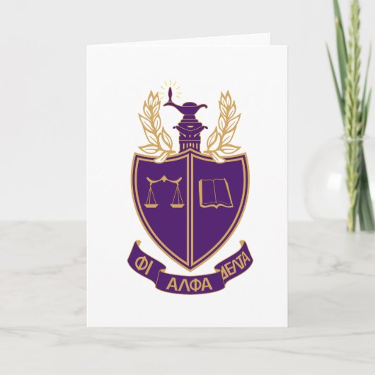 P.A.D. Wapenschild Kaart (Voorkant)